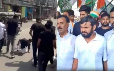 Bihar News: कन्हैया  कुमार की यात्रा में हंगामा! सेल्फी के चक्कर में भिड़े कार्यकर्ता और गार्ड्स