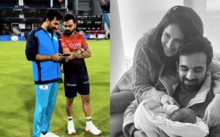 IPL 2025: विराट ने जहीर के बेटे की फोटो देख दी चौंकाने वाली प्रतिक्रिया! वायरल हुआ वीडियो!