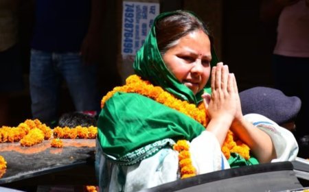 Bihar Assembly Elections 2025: तेजस्वी यादव के समर्थन में उतरीं मिसा भारती, NDA के चुनावी वादे पर कसा तंज!