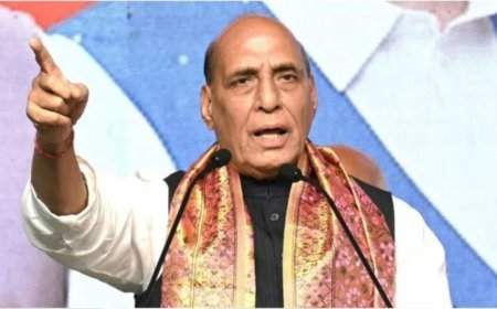 रक्षा मंत्री Rajnath Singh ने नीतीश कुमार की तारीफ की: कहा—बिहार में सुशासन की मिसाल कायम हुई, NDA ही कर सकता है विकास