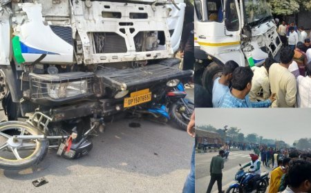 Motihari Accident News: मोतिहारी में रविवार की दोपहर मातम में बदली… ट्रक ड्राइवर के साथ क्या हुआ था?