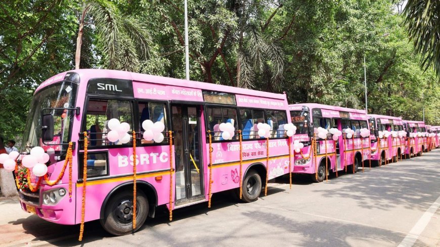 Bihar में महिलाओं के लिए नया अवसर, Jeevika Didis जल्द ही पिंक बस चलाएंगी, रोड सेफ्टी पर जोर