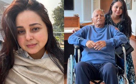 लालू की बेटी का भावुक पोस्ट, मायके पर बेटियों का हक