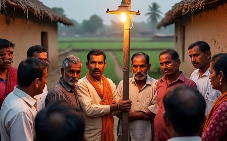 आज़ादी के 78 साल बाद बिहार के इस पंचायत में पहुंचने जा रही बिजली, इलाके में खुशी का माहौल
