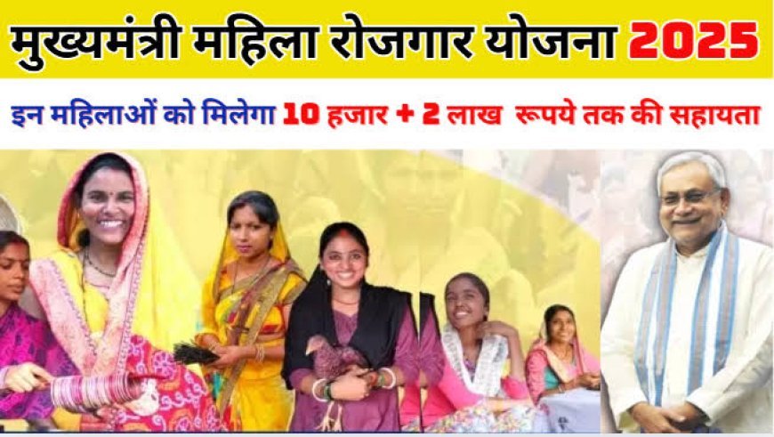 मुख्यमंत्री महिला रोजगार योजना, 10 हजार के बाद अब कैसे मिलेंगे 2 लाख रुपये.....