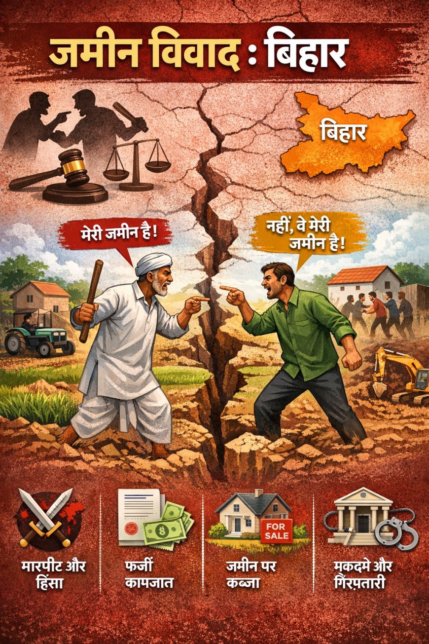 अब नहीं लगाने पड़ेंगे थाने के चक्कर, अंचल से ही सुलझेगा भूमि विवाद....