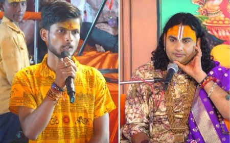 कौन है वो लड़का जो अनिरुद्धाचार्य के सामने खुद को 30,000 करोड़ का मालिक बता रहा था !