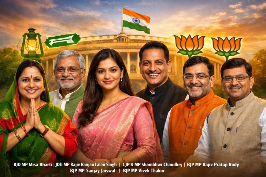 लालू और अशोक चौधरी की बेटी ने बतौर सांसद कोई काम ही नहीं किया ! सुधाकर ने सर्वाधिक  विकास कार्य किया प्रस्तावित