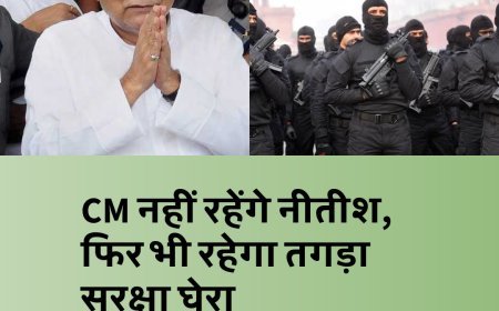 मुख्यमंत्री नहीं रहेंगे नीतीश, फिर भी रहेगा तगड़ा सुरक्षा घेरा, जानिए पूरी खबर