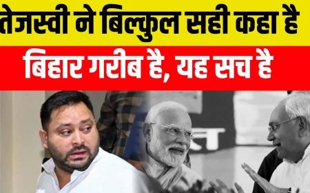 तेजस्वी ने बिल्कुल ठीक कहा है, हर बिहारी को तेजस्वी के साथ खड़ा होना चाहिए...