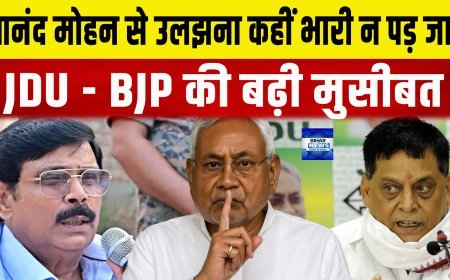 आनंद मोहन से उलझना कहीं जेडीयू और भाजपा के लिए महंगा न पड़ जाए......