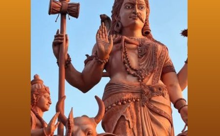 बिहार में 143 फीट उंची अर्धनारीश्वर की प्रतिमा, 26 जून को प्राण प्रतिष्ठा