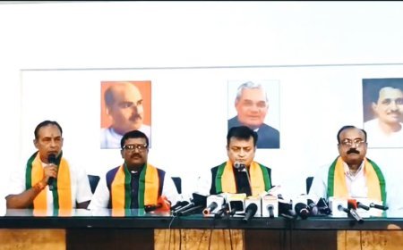 बांकीपुर विधानसभा उपचुनाव : भाजपा ने RJD और जनसुराज के बीच साइलेंट अंडरस्टैंडिंग का लगाया आरोप...