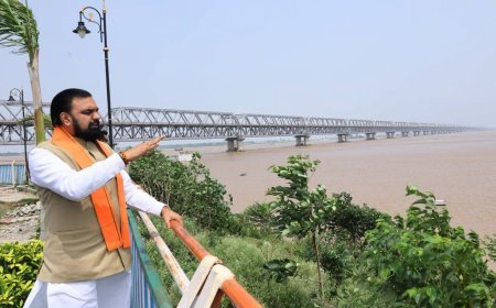 पटना: खतरे के निशान के पार पहुंची गंगा, सीएम सम्राट ने किया सर्वेक्षण