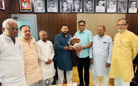 बिहार MLC चुनाव: RJD उम्मीदवार डॉ. संजीव ने किया नामांकन